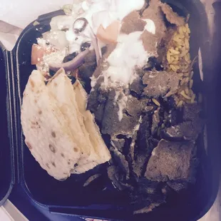 Gyro platter Delish
