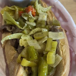 Italian Beef Sandwich