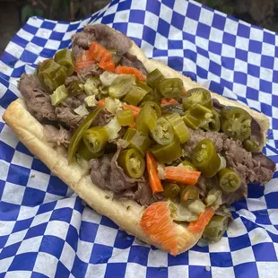 Italian Beef with Giardiniera