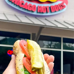 Chicago-Style Hot Dog