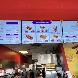 menus