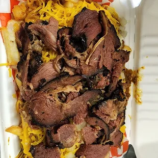 Chili Cheese Fries w/ Pastrami