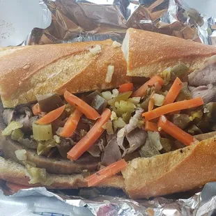 Italian Beef Sandwich