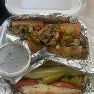 Chicago Hot Beef Sandwich