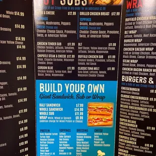 Menu page 2