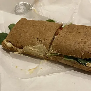 Hummos sandwich