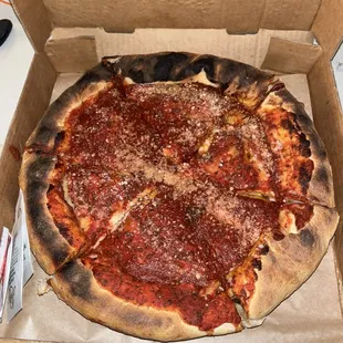 I ask for the pizza ti be cooked a little longer