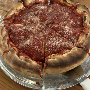 Deep dish Meat Lover