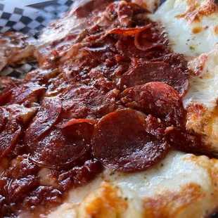 Pepperoni, Deep Dish Pizza