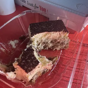 Tiramisu. First time trying and it was good.