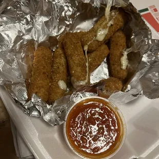 chicken wings and fried chicken, food