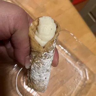 Cannoli that was soggy :(