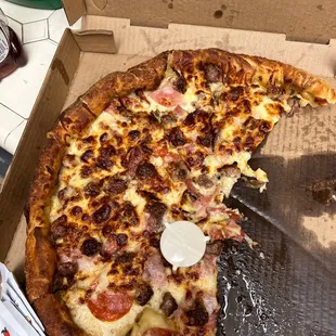 pizza, food