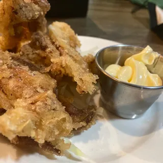 Japanese fried calamari(ika geso)