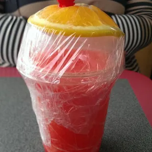 Many flavored lemonades.