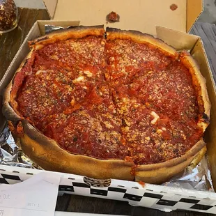 Gio's Meat Lovers Chicago's Stuffed Pizza