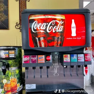 a coca cola machine