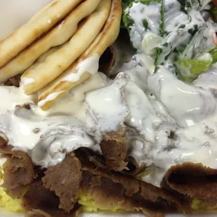 Lamb Gyro Plate