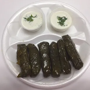 Grape leaves