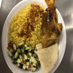 Lame shank platter