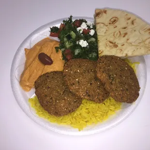 Falafel plate