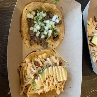 Classic Steak Taco&amp; chicken taco