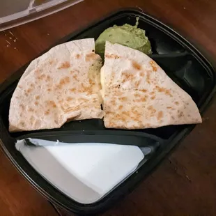 Actual quesadilla combo