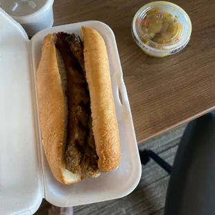 Italian w hot in the side