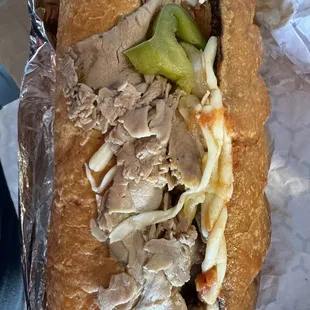 Italian Sausage Sandwich