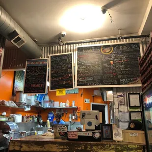 Chicago dog house menu