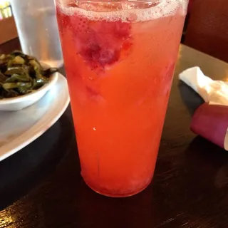 Nikki's Strawberry Lemonade (made with real strawberries)