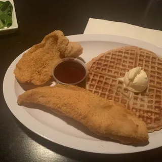 Fried Catfish Dinner (2 Fillets)