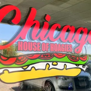 a car parked outside