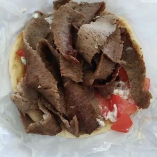 This is a Chicago Gyro