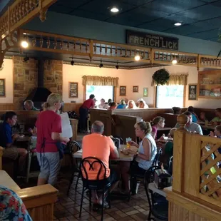 Great supper after a fun day at Big Splash Adventure.