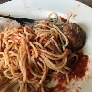 So/so it's very sweet in flavor and this is the "meat" sauce. Not meaty