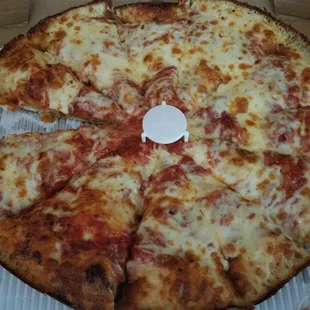 Deep dish pizza. This is not a actual deep dish. This place has never made a actual deep dish.