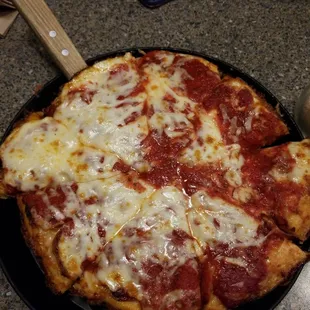 pizza, food