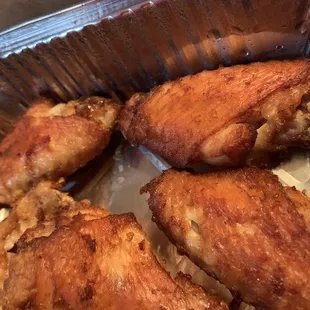 Wings no sauce