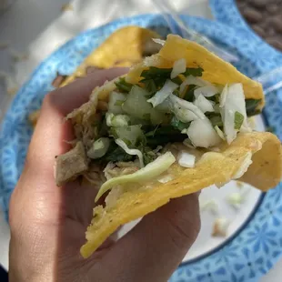 Chicken taco