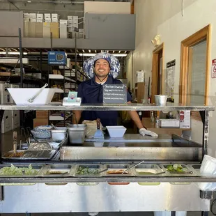 Gabriel and his amazing tacos