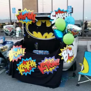 Even Batman shows up at our events!!