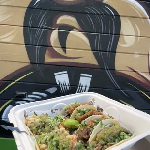 tacos, food