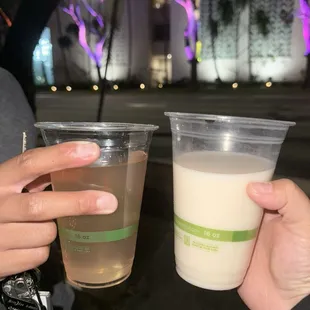 Watermelon and horchata