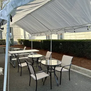 Outside covered seating available 4/2/24