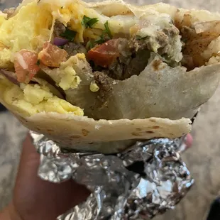 Carne asada OG burrito