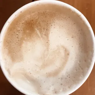 hazelnut latte