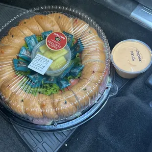 Spicy Joey sandwich ring!