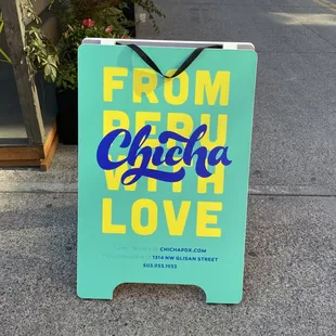 A sign of good things to come.