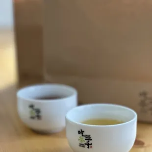 You will get to try one of the tea levels of their famous tea - light to heavy roast